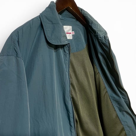 dip ltd"nylon×mesh military type coat"(blue)unisex