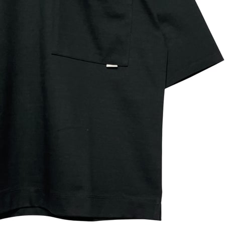 amne "HEAVY PLATING pocket tee" (black) unisex
