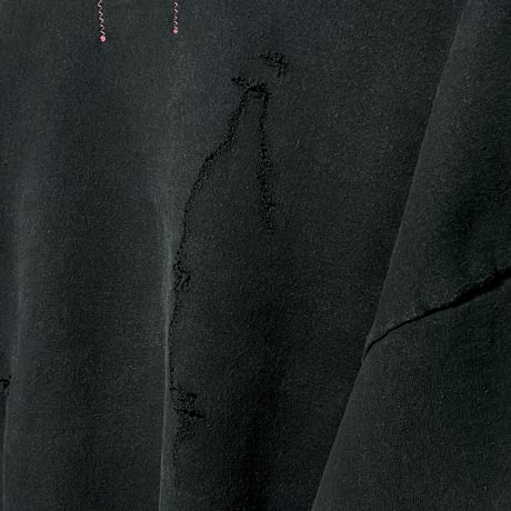 SUBTLE Re label "used damage sweat" (unisex) F