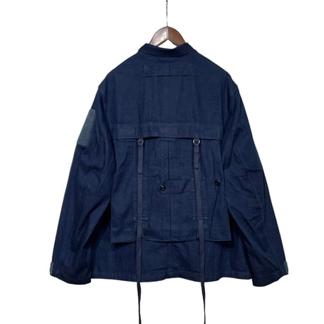 MOBTARIA"backpack field jacket"(indigo) unisex
