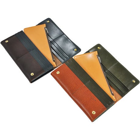 Butler Verner Sails "TOCHIGI LEATHER multi use long wollet"