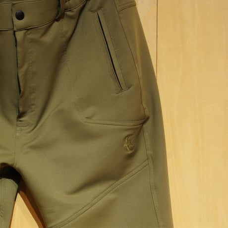 SlowHands”nylon stretch treck pants"(navy)unisex