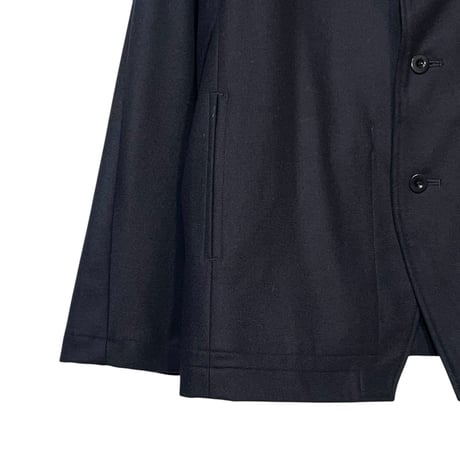 ASEEDONCLOUD"Handwerker HW wool flannel handsfree jacket"(navy)unisex