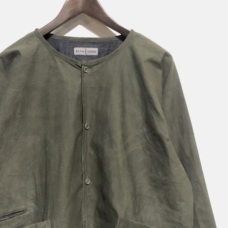 Slow Hands "recycle tent painter jacket"(olive)unisex