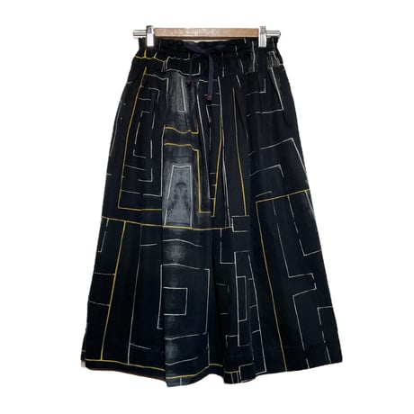 TigreBrocante"ficelle long skirt"(black)women's