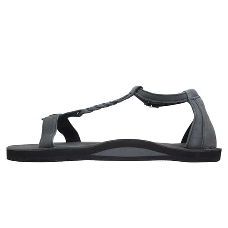 RAINBOW SANDALS "the kalafia ankle strap"(black)women's