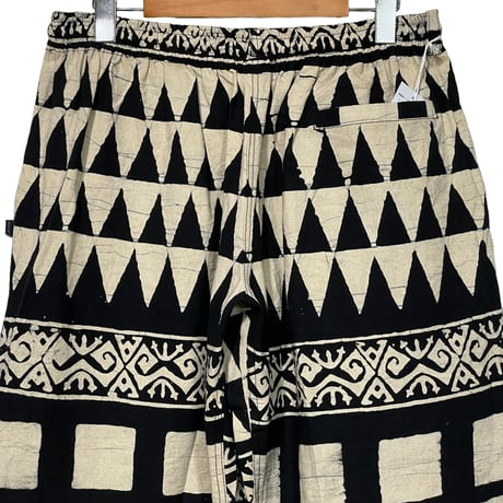 Jawndi "santai pants" batik strip barong(blk×ntl)