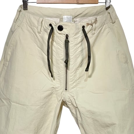 dip ltd "cotton×nylon grosgrain waist cord pants" (beige)unisex