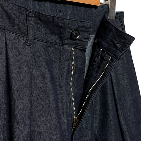 TigreBrocante"6oz denim hakama pants“(indigo)women's