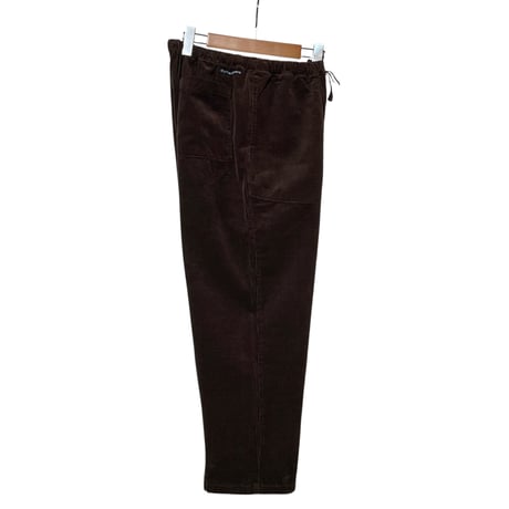 TigreBrocante"seersucker cordury tagosaku long pants“(brown) unisex