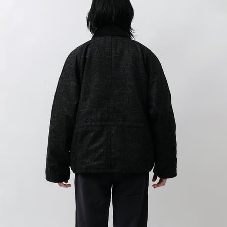 PORTRAITE"classic field jacket short"(charcoal tweed)unisex