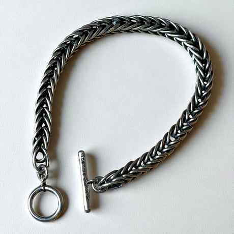indian jewelry "Steve Arviso(Navajo)” double money chain bracelet