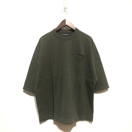 TigreBrocante"stallman T half sleeve"(khaki)unisex