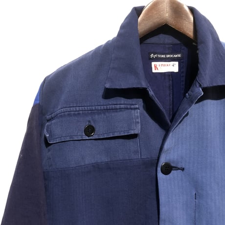 TigreBrocante"euro work remake stallman coat"(navy asst)women's