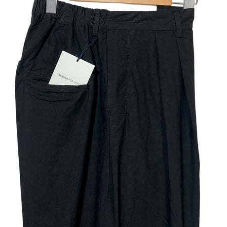 CAERULA PER LIGHTS"down proof tube pants"(black)unisex