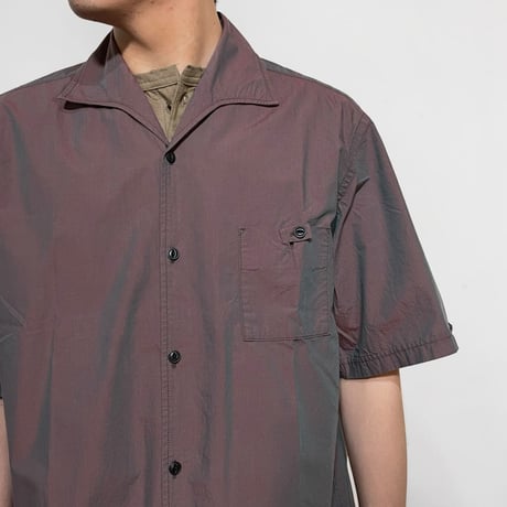 TigreBrocante"Italian color short sleeve shirts"(wine)unisex
