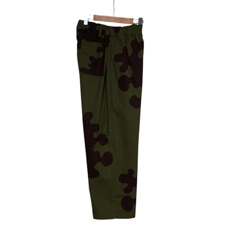 TigreBrocante"TB AMEBA CAMIO miao tapered pants“(khaki)women's