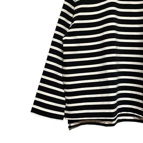 amne "BORDER"gride basque Ⅱ (blackl×natural)unisex