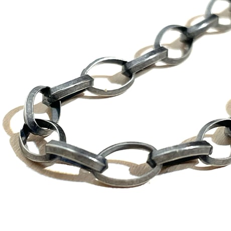 indian jewelry"Navajo made"triangle wire Navajo chain necklace