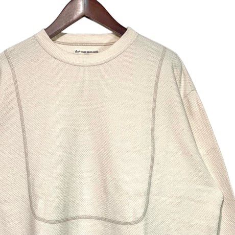 TigreBrocante"3seam honycomb waffle L/S T"(natural)unisex