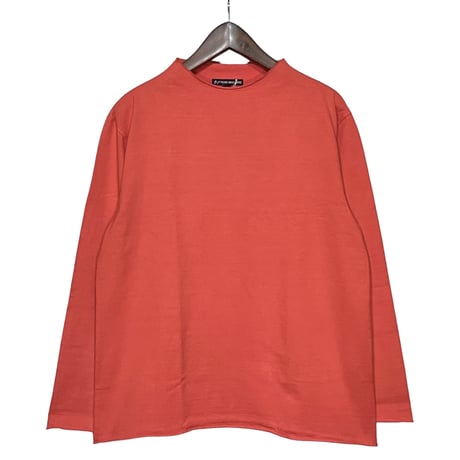 TigreBrocante"medium hard 天竺 bottle neck 9分袖"(orange)unisex