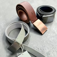ASEEDONCLOUD"Handwerker leather belt"