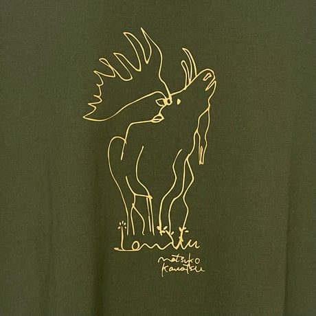 amne "ELK" half sleeve tee (unisex)