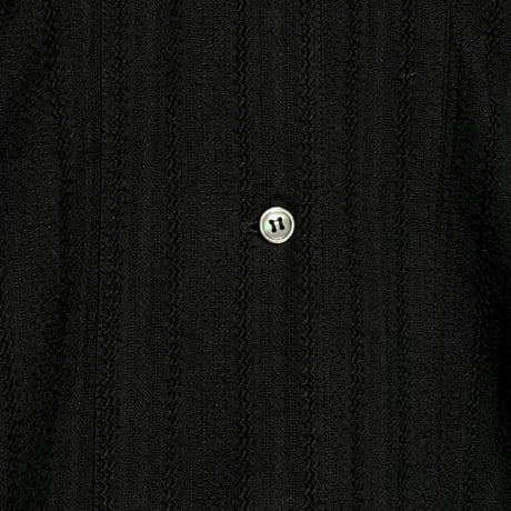 TigreBrocante "cotton lace york switching gather onepiece"(black) women's