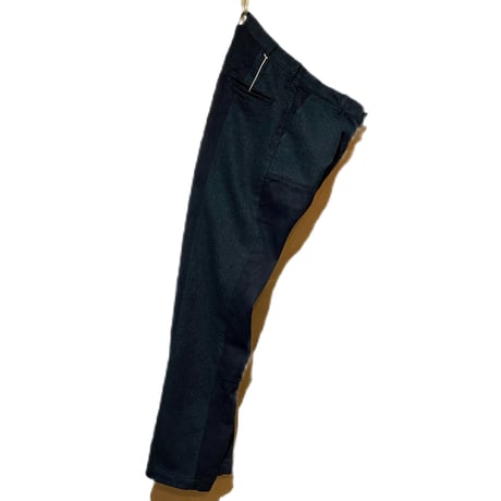 FUNSET OF ART “indigo sashiko patchwork genova pants"(indigo)unisex