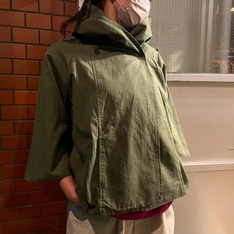 SlowHands”RCL tent marine food jacket"(olive)women's