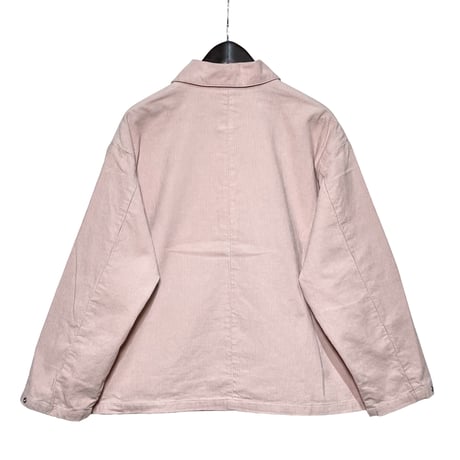 amne "14CORDUROY"coaching jacket (pink) unisex