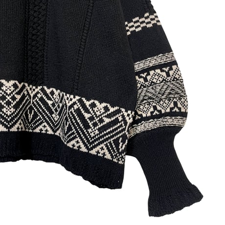 ASEEDONCLOUD"Seiyako jacquard blouse"(black)women's