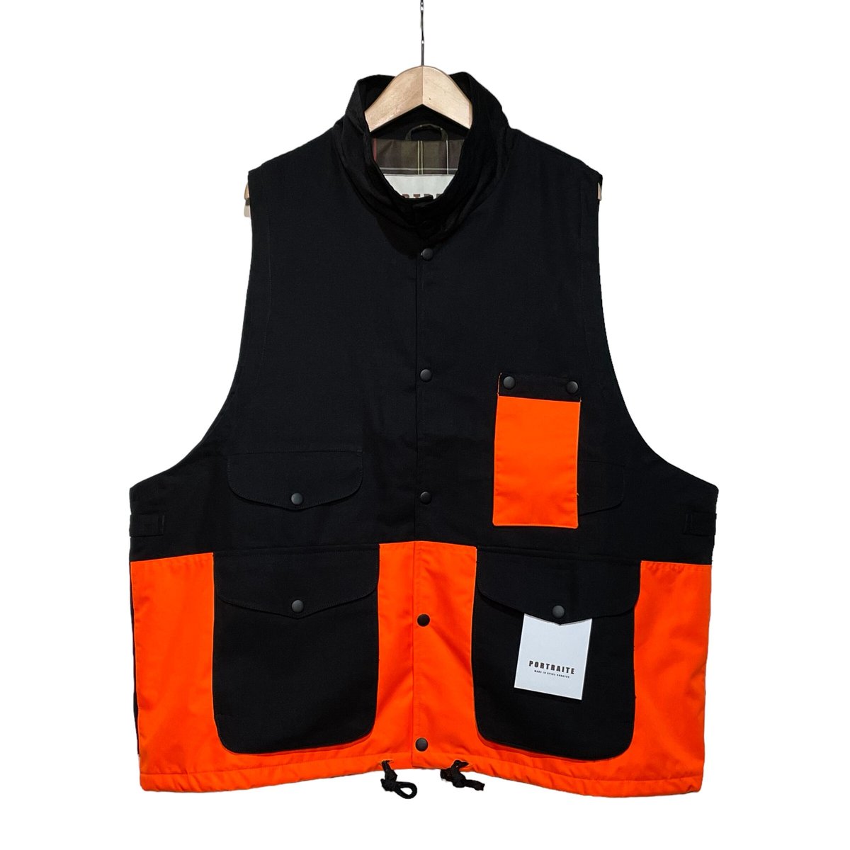 トップス PORTRAITE Over Vest Hi-Vis Orange fit=scale-down,w=1200