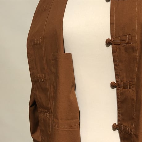 HUE "kung-hue jacket"(brown) unisex
