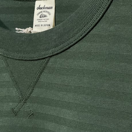 Jackman"kyounen T-shirts"(ash green) unisex