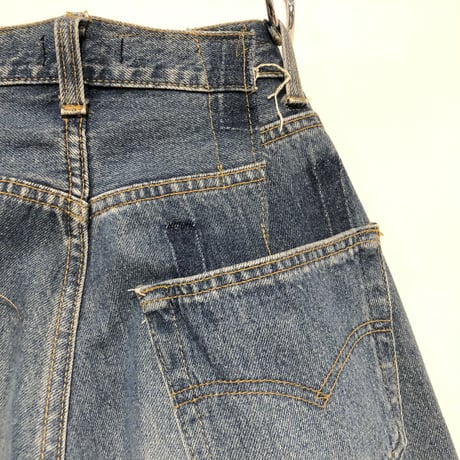 KNIFEWING"USA501 remake buck cut wide pants"(A) women's