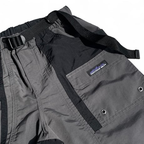 THOUSAND MILE U.S.A"amphibian shorts revaival edition" (charcoal black)unisex