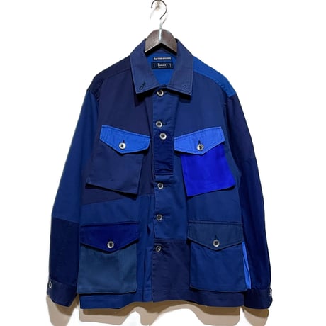 TigreBrocante"euro work mix parachute button jacket-M"(navy mix)unisex
