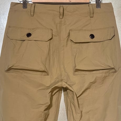 dip ltd"military type baker pants" (khaki)unisex