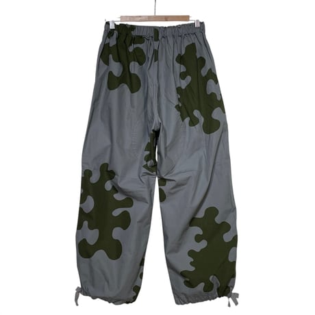 TigreBrocante"TB AMEBA CAMIO over string cargo pants“(gray)unisex