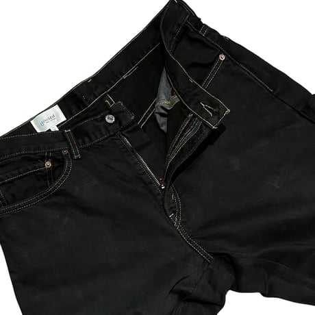 yoused "double black painter pants" (dbl black) size.2B unisex