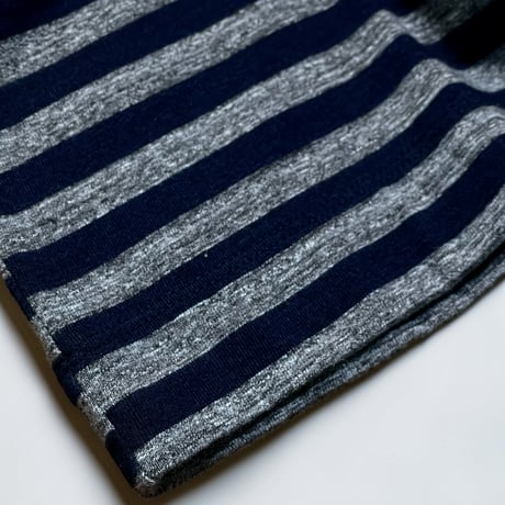 TigreBrocante"indigo border lady's regular short sleeve T"(indigo)women's