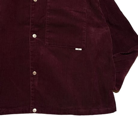 amne "14CORDUROY"coaching jacket (bordeaux) unisex