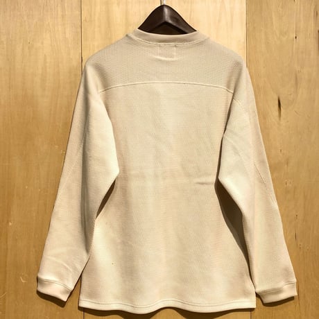 Jackman"thermal crew neck"(kinari) unisex
