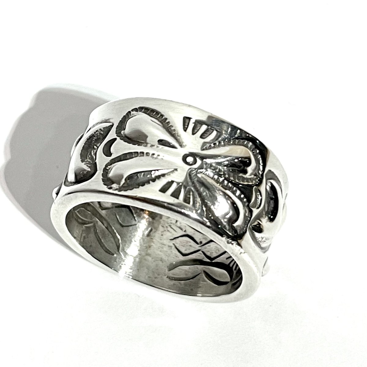 indian jewelry “ray adakai(navajo) “ w-stamp ri