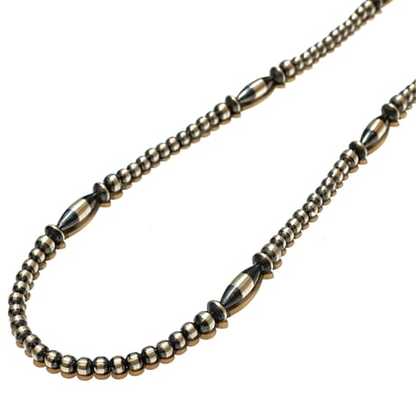 indian jewelry "Theresa Berone mixed navajo pearl necklace” (6mm×65cm)