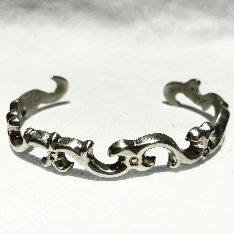 indian jewelry “F.L Begay(navajo)”sandcast bang