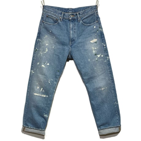 H.UNIT "14oz denim 5P customize" (indigo) unisex