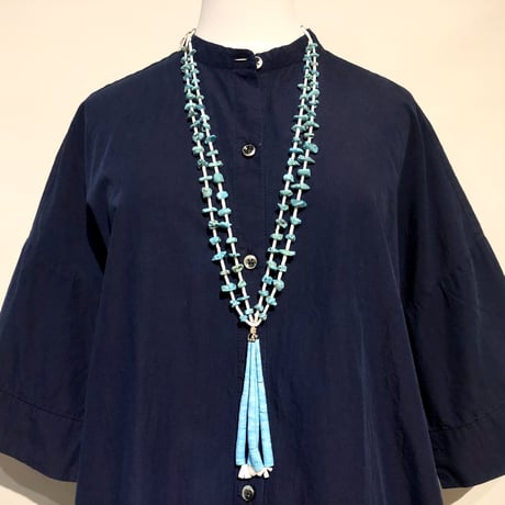 indian jewelry"old navajo jacla TQ necklace"