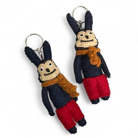 TigreBrocante"muffler naugty felt mascot"